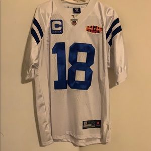 Replica Peyton Manning Colts super bowl jersey
